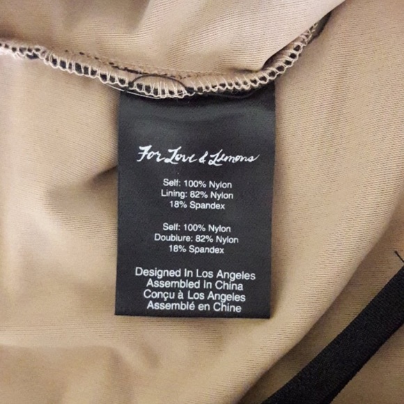 For Love and Lemons Temecula bodysuit. Thong. XS. Floral - Picture 7 of 8